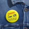 Funny 17th Birthday Badge - for Boys Girls - Learner