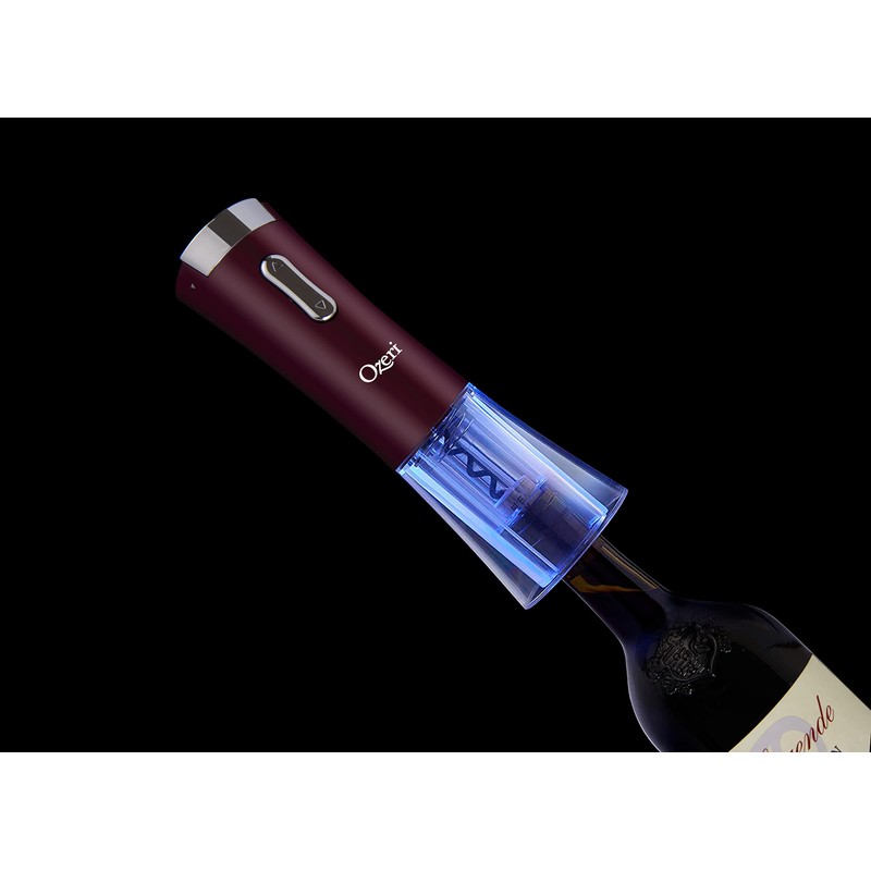 Ozeri Nouveaux II Electric Wine Opener with Foil Cutter, Wine