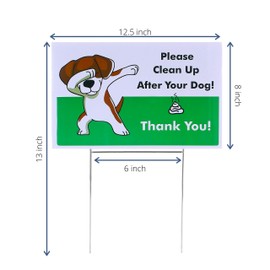 Mr. Pen- Yard Signs, No Pooping Dog Signs for Yard, Pick Up Your Dog Poop Signs, Dog Poop Sign, No Poop Dog Signs for Yard, Clean Up After Your Dog Signs, No Dog Poop Signs, Dog Poop Pick Up Sign