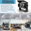 AllRuby Backup Camera Monitor Kit,7" HD 1080P Monitor,IP69 Waterproof Rearview
