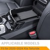TACOBRO Center Console Organizer Compatible with Kia Telluride 2020-2025 with
