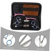 TOVINANNA 7pcs Barber Haircut Tool Set Storage Box Professional Hairdressing