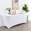 Time to Sparkle 6ft Stretch Spandex Table Cover for Standard