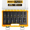 boen 13PCS 7mm-21mm 3/8” Drive Metric Socket Set, Impact Deep