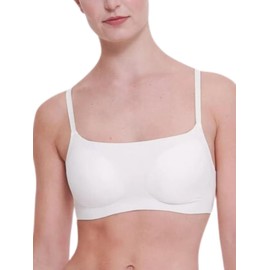 Sloggi Women's Zero Feel 2.0 Ultra Bra, Opaque, Silk White, L