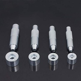 SUPERTOOL Fixing Punch Tool, Eyelets Fixing Grommets Setting Hollow Hole for Leather Craft, Repairing Decoration, Jeans, Arts & Craft Projects (4mm)