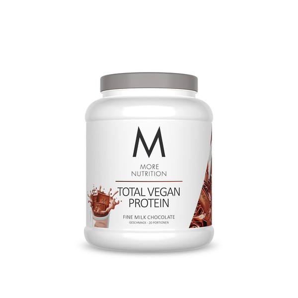 MORE NUTRITION Total Vegan Protein - Fine Milk Chocolate - 600 g