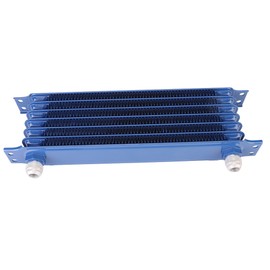 7 Rows Blue Color Auto Engine Oil Cooler Radiator Modified Accessory Replacement