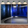SADFA News Studio Backdrop 10x8ft for Podcast Live Broadcast Tv