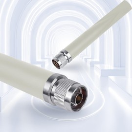 LoRa Antenna 915MHz 5dBi Gain Omni Outdoor N Male Connector 915MHz 802.11ah for Meshtastic LoRa HaLow Long Range Antenna (17.8cm,902-928MHz) 1Pack