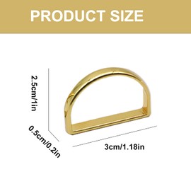 Napkin Rings,6 Pcs Semicircle Gold Napkin Ring,Table Decoration Napkins Rings for Christmas,Weddings,Birthday, Anniversary,and Holiday Party Table Decoration Y5JSCJH
