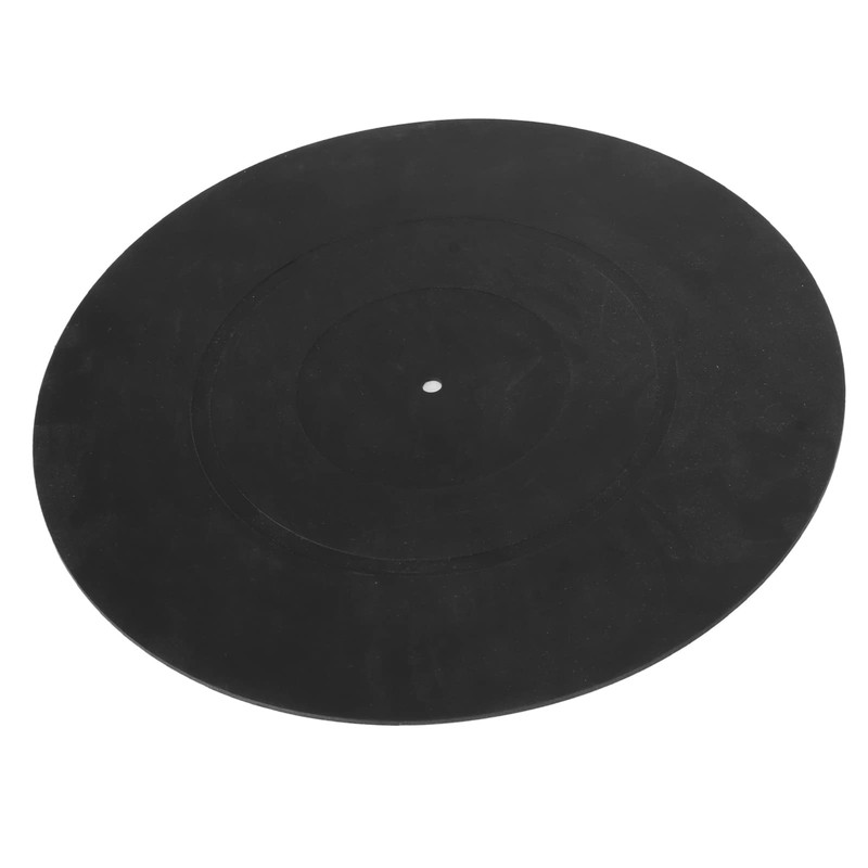 Turntable Platter Mat, Grade Rubber for Record Players, Vibration Reduction