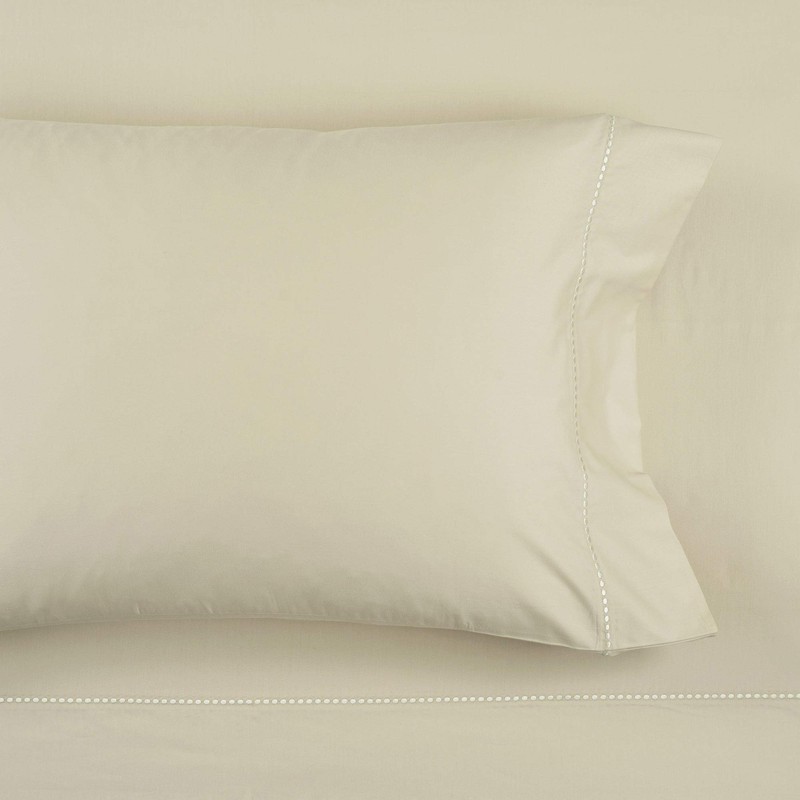 Lush Decor Aria Dots 6 Piece Cotton Sheet Set, King,