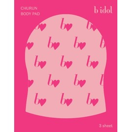 B IDOL Churun Body Pad, Pack of 3 (1.4 oz (40 g) (1.4 oz (40 g) Body Exfoliating Care, In-Bath Care, Churun Skin, Self Esthetic Scrub