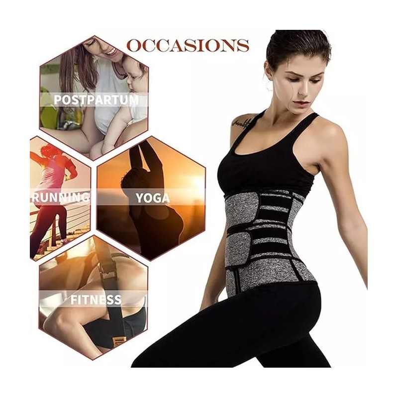 Eco R Faja Cinturilla Cierre + Fajos Waist Efecto Sauna