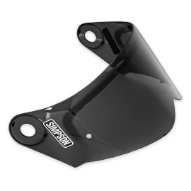 Simpson Motorcycle MBSSE Mod Bandit Helmet Optional Shield - Dark Smoke