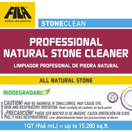 FILA Surface Care solutions STONECLEAN Natural Stone Cleaner, 1 GAL (1QT)