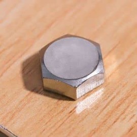 Glvaner M12 x 90mm (4 pcs) Stainless Steel Hex Head Lag Screws, Hexagon Head Wood Screws DIN571, Partial Thread Coverage, Plain Finish