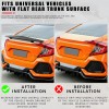 DREAMIZER 47" Matte Black ABS Rear Trunk Spoiler Wing Lip