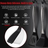 Heavy Duty Silicone Spatula Set, 2 Piece Heat Resistant BPA