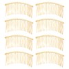 20 Pcs Metal Hair Side Combs 20 Teeth Hair Clip