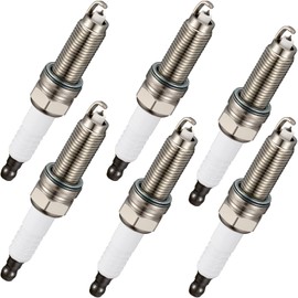 BDFHYK Iridium Spark Plugs Compatible with Honda Accord Crosstour Odyssey Pilot Ridgeline Acura MDX RDX RL TL TSX ZDX 3.0L 3.5L 3.7L V6 Engine Replacement for 9619, Set of 6