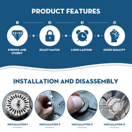 F0510B2944 F0510B2497 Power Vent Attic Fan Motor Replacement for Lomanco Lomancool 2000 & Add-A-Vent 1800 Series Roof Mount Power Vent Motor 3.4 A,120 V. Replaces A0416B2059 A0510B2389 F0510B2497