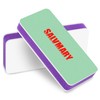 SALVMARY Nail Shiner Buffer Block - 400/3000 Grit Nail Shine