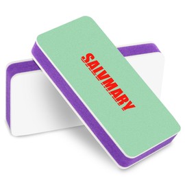 SALVMARY Nail Shiner Buffer Block - 400/3000 Grit Nail Shine Buffers & Smoothers Buffing Block File Manicure Tools for Natural Nails 2 Count