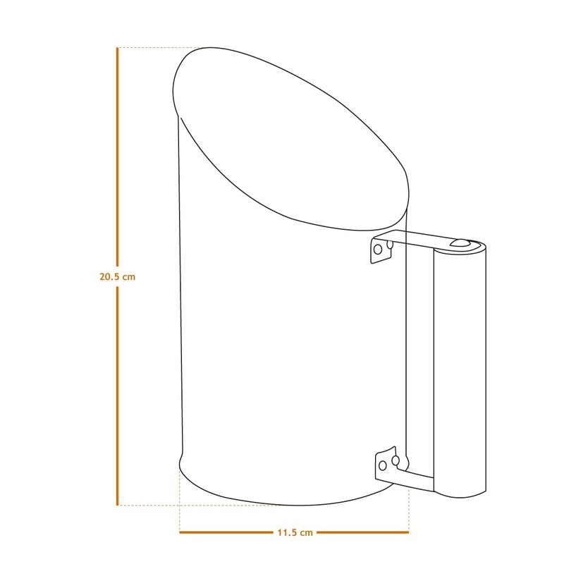 Linxor - Pellet Scoop, Zinc Iron Pellets and Wooden Handle