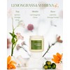 M&SENSE Lemongrass Verbena Scented Candle - 11.6oz 70 Hours Burn