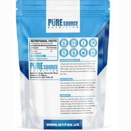 Pure Source Nutrition Creatine Monohydrate Powder Vegan Gluten Free 100% Micronised Creatine Unflavoured Proven to Improve Physical Performance and Recovery Powder (750g)
