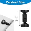 2 PCS Adjustable Headboard Stoppers - Bed Wall Stabilizers for