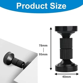 2 PCS Adjustable Headboard Stoppers - Bed Wall Stabilizers for Noise Reduction and Vibration Control - Easy to Install and Fit All Bed Types - Enhance Stability and Comfort