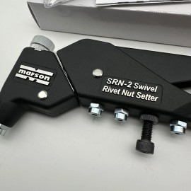 Marson Swivel Head Rivet Nut Setter SRN-2 Klik Turn Mandrels and Nosepiece 39400