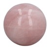 Pink Crystal Ball 2 Inch Natural Rose Quartz Sphere Ball