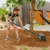 Costway 21" Manual Push Lawn Aerator Garden With Detachable Handle