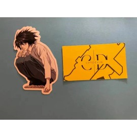 L Lawliet Glossy Sticker 2.6'' x 3.8'' | Death Note