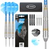 Phil Taylor 22G Steel Tip Darts Set - Accessories Gift