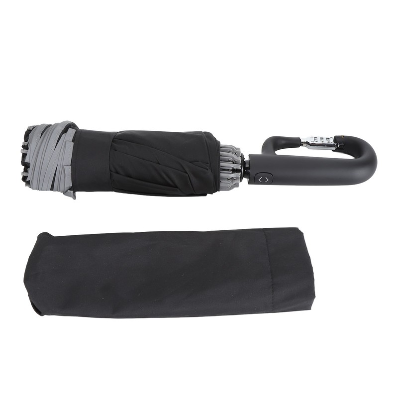 Automatic Umbrella Reflective Safety Strip Ring Buckle Umbrella Windproof Portable