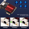 Fahgaer 2.5G PCIE to RJ45 Network Card RTL8125B Chip 100/1000Mbps