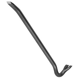 Hardys Hand Tools - Heavy Duty 12" Treated Carbon Steel Crow Bar, Swan Neck Wrecking Bar with Chisel End, Ideal Tools for Men, Crow Bars for Lifting Floorboards, Removing Nails