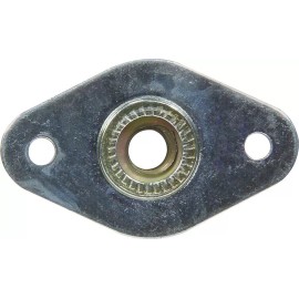 JJ Motorsports Threaded Insert Fasteners Nuts 1/4"-20 with 1" Plate 4 Pack Fastener IMCA USRA