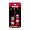 Vessel TD-BS24 Bit Set, Set of 4, Sockets H5.5, H7,