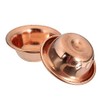 Forspero 7-Piece Tibetan Buddhist Copper Water Sacrificial Bowl for Ritual