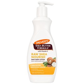 Palmer's Shea Formula Raw Shea Body Lotion, Loción Corporal Humectante y Nutritiva con Manteca de Karité y Vitamina E, 400ml