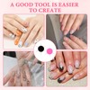 8 pcs Circular Dotting Tools, 6 In 1 Nail Art