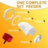 Diy Chicken Poultry Pro Feeder Port No Waste Mess Cups
