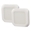 2Pcs Plug in Motion Sensor LED Night Light Plug in