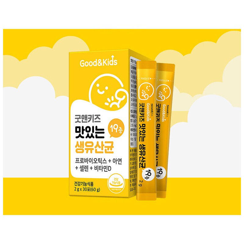 Good & Kids Delicious Raw Lactic Acid Bacteria 30 sachets,